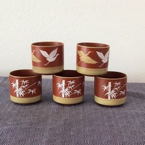 Japanese Artisan Tea Cups.